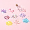 Star Heart PVC Plastic Paillette/Sequins Beads Wish Bottle DIY Making Kits DIY-FS0007-59-9