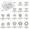 30Pcs 15 Styles Tibetan Style Alloy Pendants TIBEP-FS0001-40-4