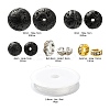 76Pcs Natural Lava Rock Round Beads for DIY Bracelet Making DIY-FS0002-01-4