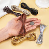 6 Skeins 6 Colors PU Imitation Leather Cords OCOR-TA0001-96-5