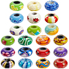50Pcs Handmade Polymer Clay European Beads CLAY-PA0001-11-6