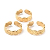 Ion Plating(IP) 304 Stainless Steel Finger Rings RJEW-L102-29G-1