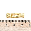Brass Fold Over Clasps KK-U016-25G-3
