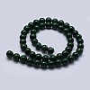 Natural Malachite Beads Strands G-F571-27A2-12mm-2