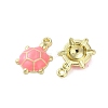 Alloy Enamel Pendants FIND-O003-08A-G-3