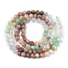 Natural & Synthetic Mixed Gemstone Beads Strands G-D080-A01-01-21-2