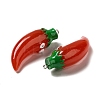 Cartoon Opaque Resin Vegetable Pendants CRES-B018-02B-2