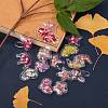 40Pcs 5 Style PVC Plastic Cabochons KY-SZ0001-04-4