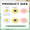 9Pcs 3 Colors Food Grade Eco-Friendly Silicone Beads SIL-LP0001-02-2