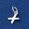 925 Sterling Silver Letter Charms LS-STER-C012-01S-X-2