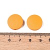 Painted Natural Wood Beads WOOD-S049-02B-08-3
