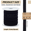 20 Yards 2 Colors Polyester Picot Elastic Lace Ribbon OCOR-FG0002-38-2