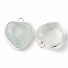 Natural Green Fluorite Pendants G-C005-01S-19-2