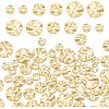   60Pcs 3 Style 18K Gold Plated Brass Spacer Beads KK-PH0009-51-1