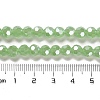 Electroplate Glass Beads Strands EGLA-A035-J6mm-A01-4