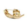 Golden Alloy Enamel Brooch LS-JEWB-K018-32H-G-2