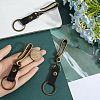 4Pcs Alloy U Shape Belt Hook Keychains KEYC-SC0002-19B-3