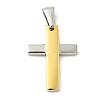 Ion Plating(IP) 304 Stainless Steel Pendants STAS-D110-35GP-1