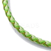 Polyester Cord Braided Bracelet Makings MAK-Z003-01P-31-2