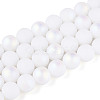 Frosted Opaque Glass Beads Strands GLAA-T032-P10mm-MBB02-2