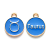 Alloy Enamel Pendants LS-ENAM-S124-01B-02C-1