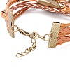 Rainbow Pride Bracelet LS-BJEW-F426-01H-4