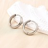 304 Stainless Steel Hoop Earrings LS-EJEW-Z123-01B-P-1