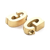 Ion Plating(IP) 304 Stainless Steel Charms STAS-K216-41G-G-2