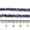 Natural Sodalite Beads Strands G-B064-A27-5
