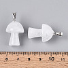 Natural Quartz Crystal Pendants G-N348-03P-3