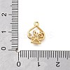 Brass Micro Pave Cubic Zirconia Pendants LS-KK-H511-01G-01-3