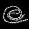 Electroplate Glass Beads Strands GLAA-Q105-04Z-2