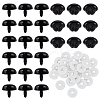 30 Sets Plastic Dog Safety Craft Noses FIND-GO0002-17F-1