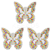 Butterfly Polyester Embroidery Ornaments Accessories DIY-WH0502-88-1