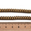 Electroplated Synthetic Non-magnetic Hematite Beads Strands G-E618-08C-4