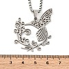 201 Stainless Steel Pendant Necklaces NJEW-C066-15P-3