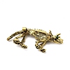 Alloy Rhinestone Brooches for Clothes JEWB-F042-11AG-2