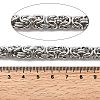 304 Stainless Steel Byzantine Chains CHS-Z007-23P-2
