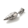 Non-Tarnish 304 Stainless Steel Pendants X-STAS-B053-33P-2