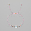 Natural Shell Evil Eye Bracelets FK3019-2-1