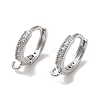 Brass Hoop Earring Findings FIND-Z039-32P-1