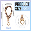 Cotton Braided Flower Pendant Decorations AJEW-TAC0030-032G-06-3