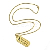 Constellation 304 Stainless Steel Micro Pave Clear Cubic Zirconia Wheat Chain Pendant Necklaces for Women Men NJEW-U007-01H-2
