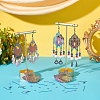 DIY Filigree Dangle Earring Making Kits DIY-UN0003-42-5