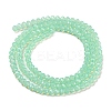 Baking Paint Transparent Glass Beads Strands DGLA-A034-J2mm-B05-3
