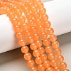 Natural & Dyed Malaysia Jade Bead Strands G-A146-8mm-A05-1