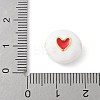 Brass Enamel Beads KK-P294-52G-02-3
