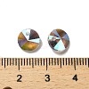 100Pcs Transparent Glass Pendnats EGLA-D030-18B-3