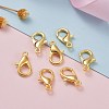 Zinc Alloy Lobster Claw Clasps E105-G-6