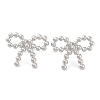 Non-Tarnish 304 Stainless Steel Stud Earrings for Women LS-EJEW-N054-20P-1
